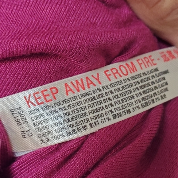 Free People Movement Morning To Midnight Jacket Magenta Size Small - Picture 9 of 11